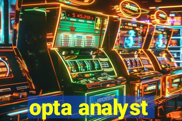 opta analyst